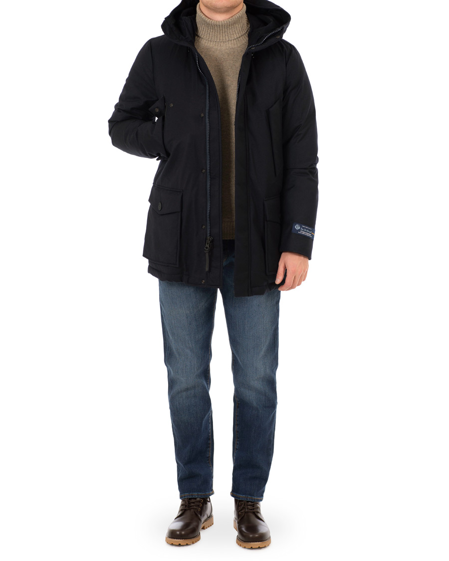 Herre | Jakker | Woolrich | Loro Piana Mountain Parka Navy