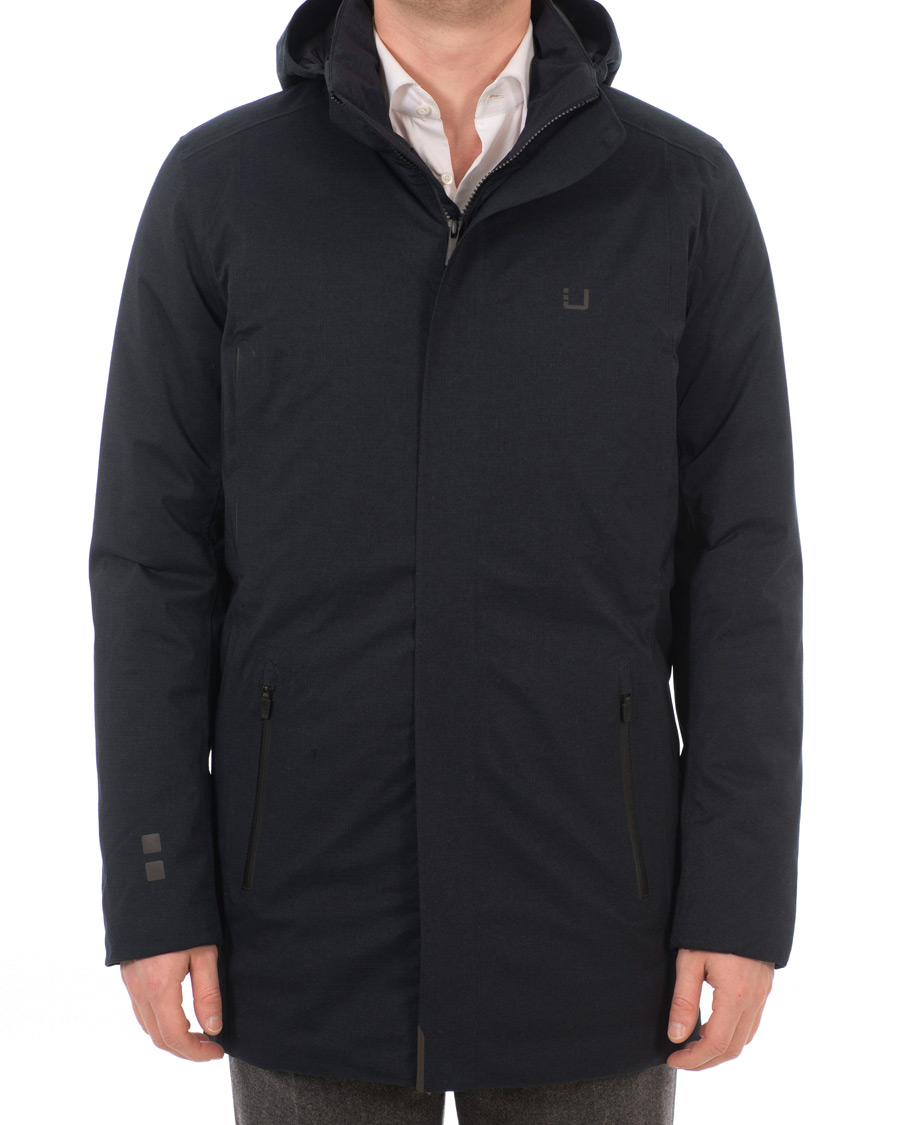 Herre | Jakker | UBR | UBER Regulator Parka II LTD Japan Navy Houndtooth