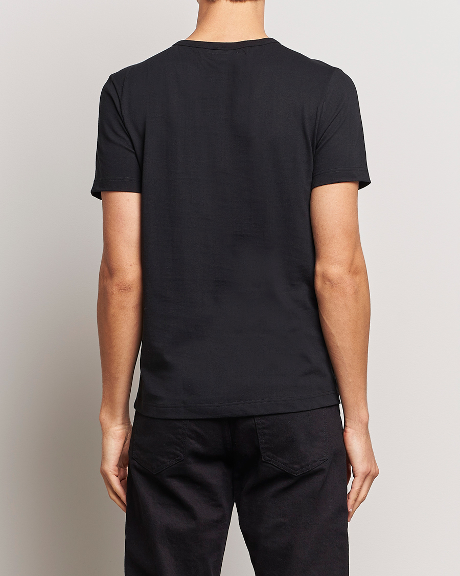 Herre | T-Shirts | Merz b. Schwanen | 1950s Classic Loopwheeled Black