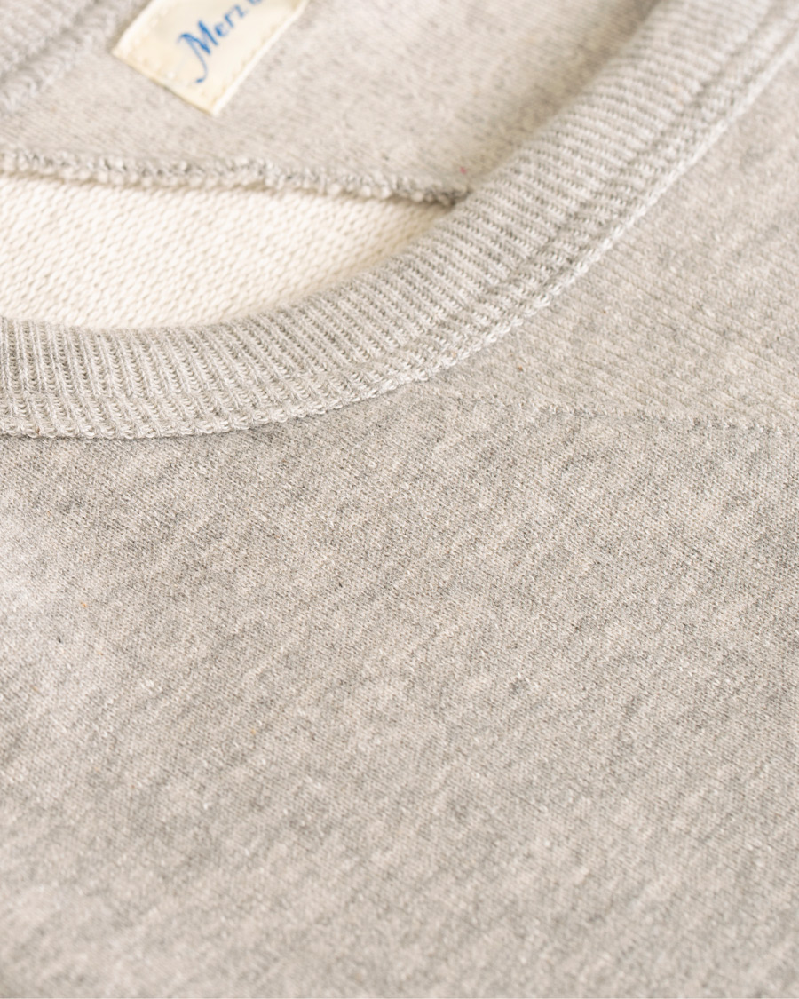 Herre | Gensere | Merz b. Schwanen | 346 Sweatshirt Grey Melange