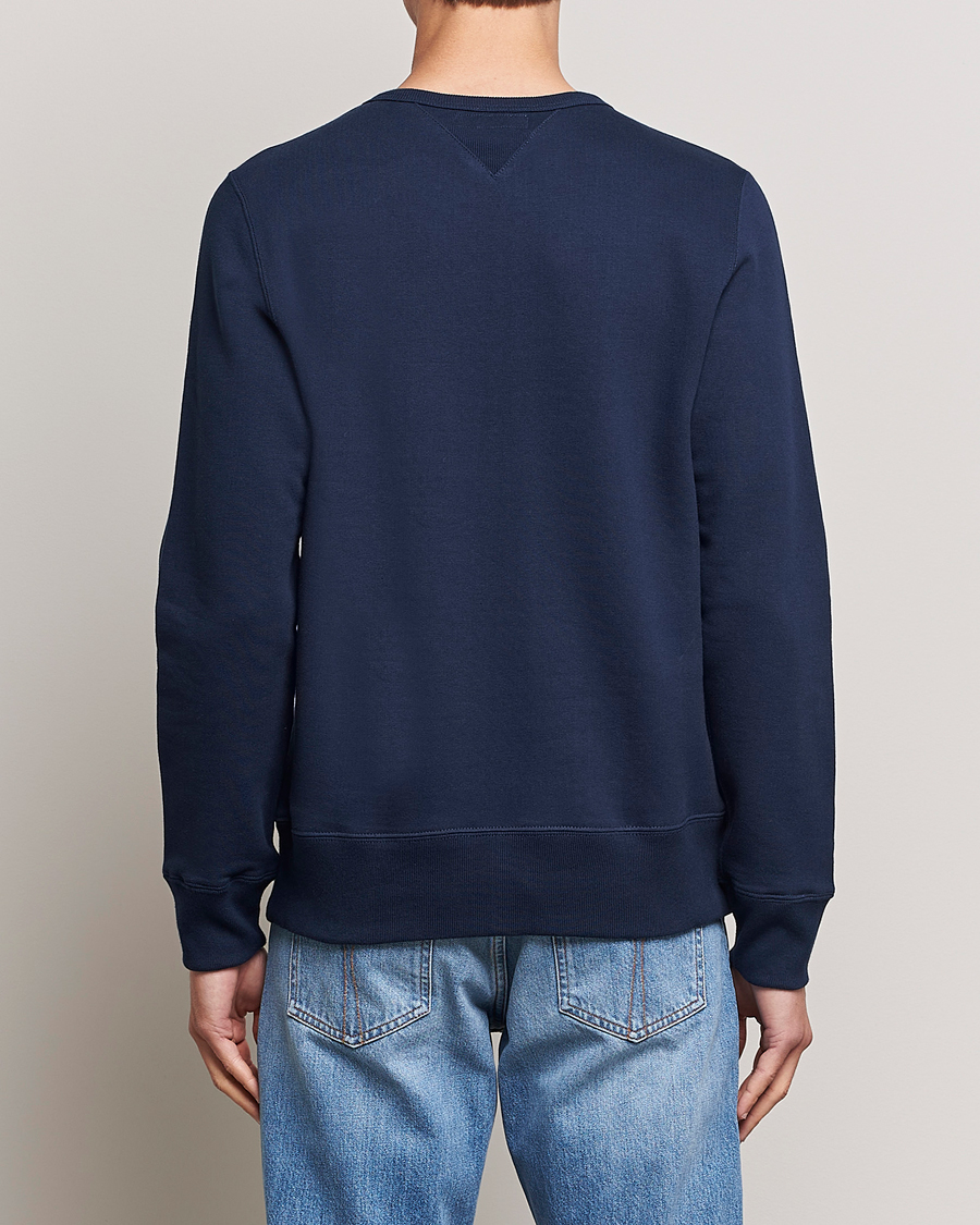 Herre | Gensere | Merz b. Schwanen | Organic Cotton Crew Neck Sweat Ink Blue
