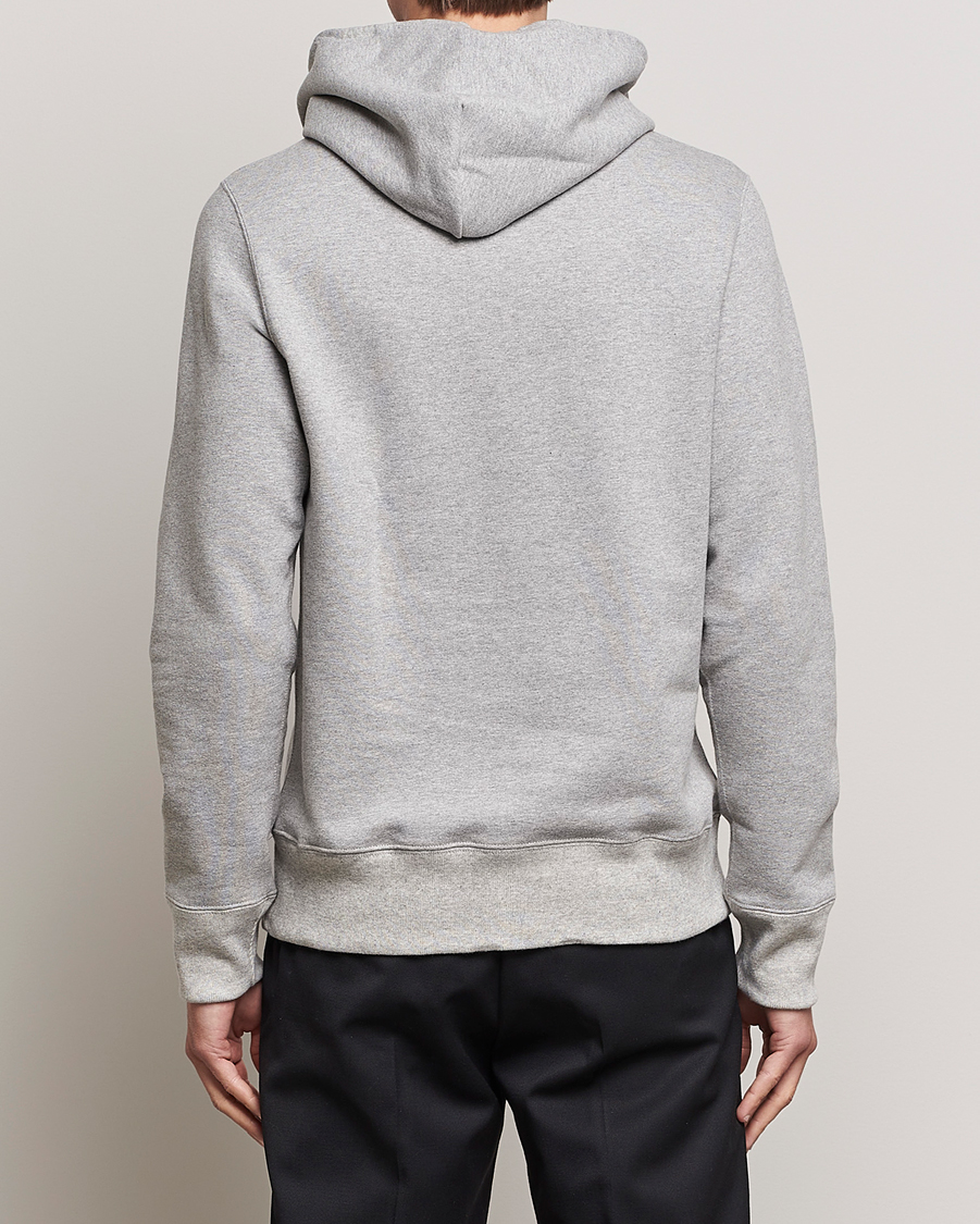 Herre | Gensere | Merz b. Schwanen | Cotton Loopwheeled Hoodie Grey Melange