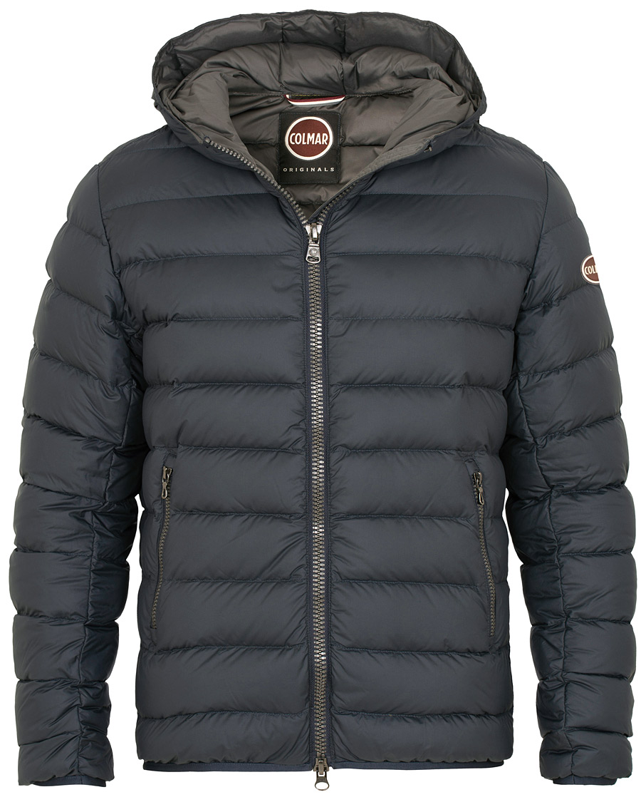Herre | Jakker | Colmar | Empire Hooded Down Jacket Navy