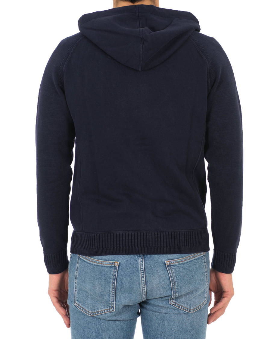 Herre | Gensere | Aeronautica Militare | AF348 Full Zip Hoodie Navy