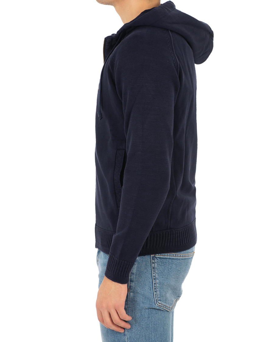 Herre | Gensere | Aeronautica Militare | AF348 Full Zip Hoodie Navy