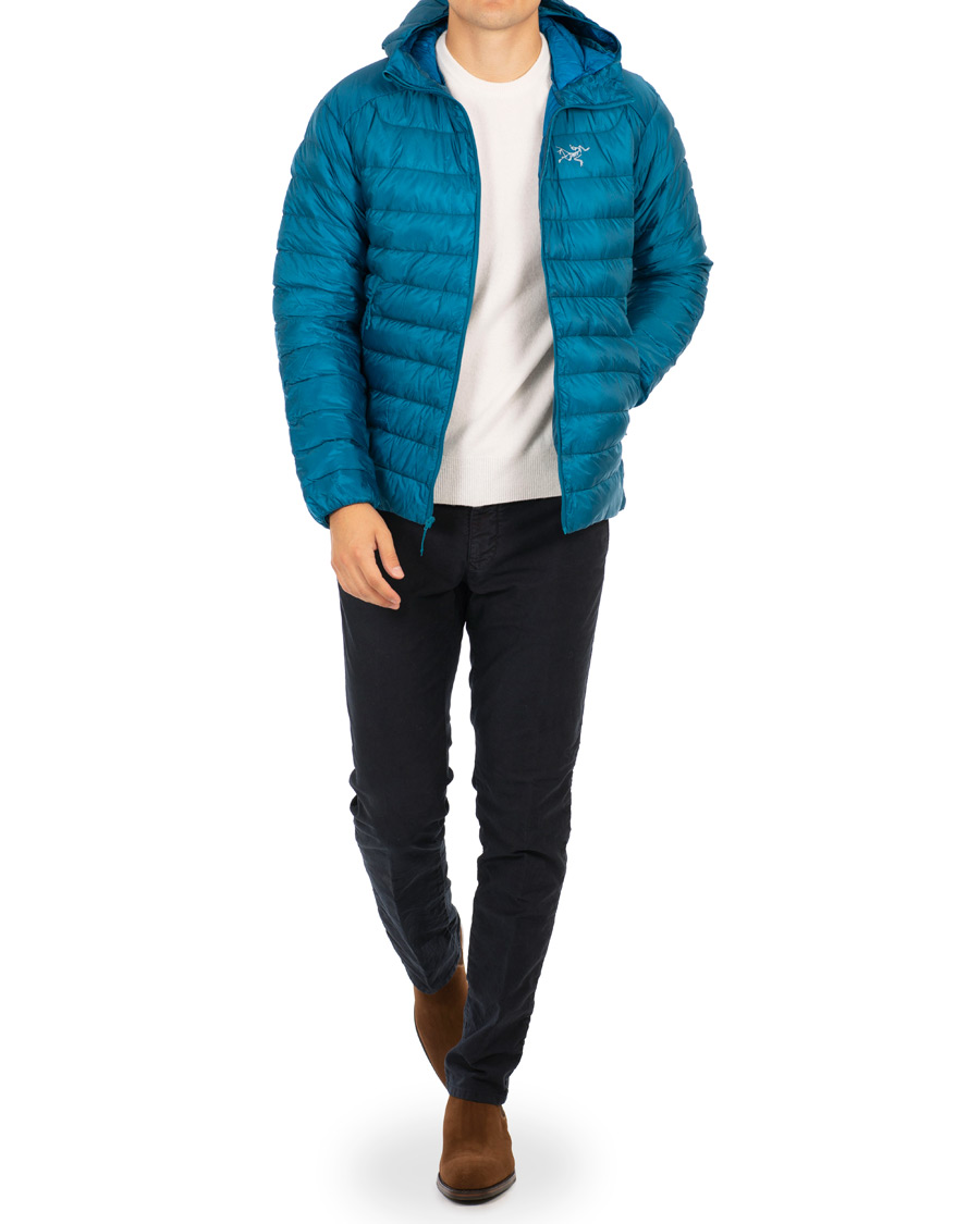 Herre | Jakker | Arc'teryx | Cerium LT Quilted Shell Hooded Down Jacket Deep Cove