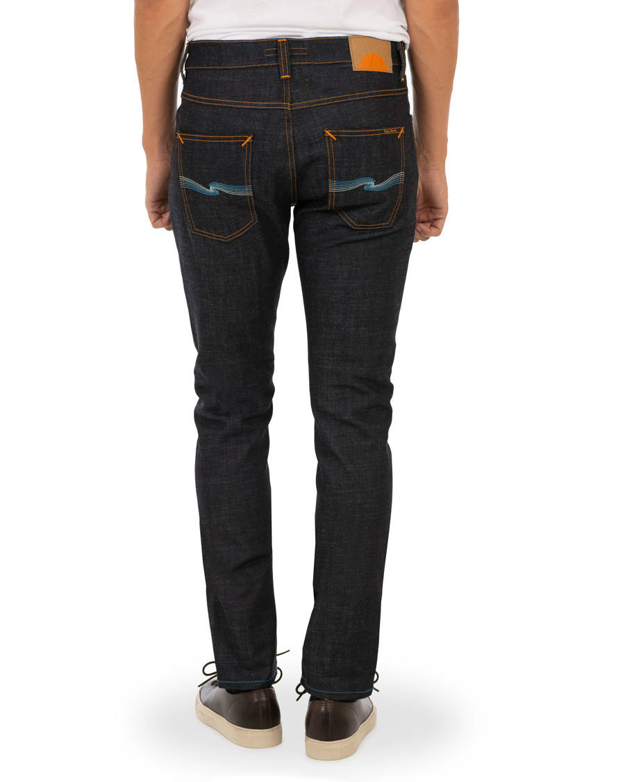 Herre | Jeans | Nudie Jeans | Lean Dean Organic Jeans Aqua Marine