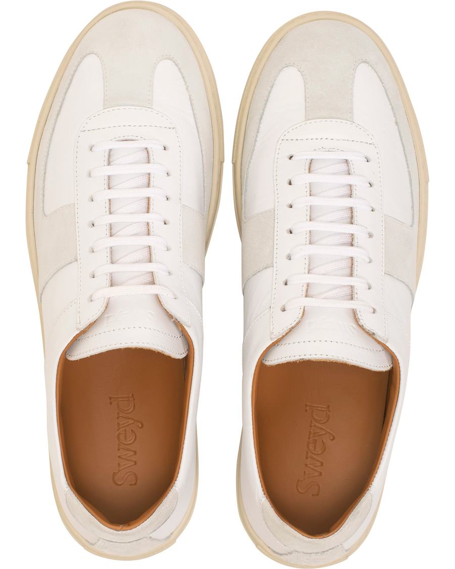 Herre | Sneakers | Sweyd | Allumino Suede Sneaker Bianco