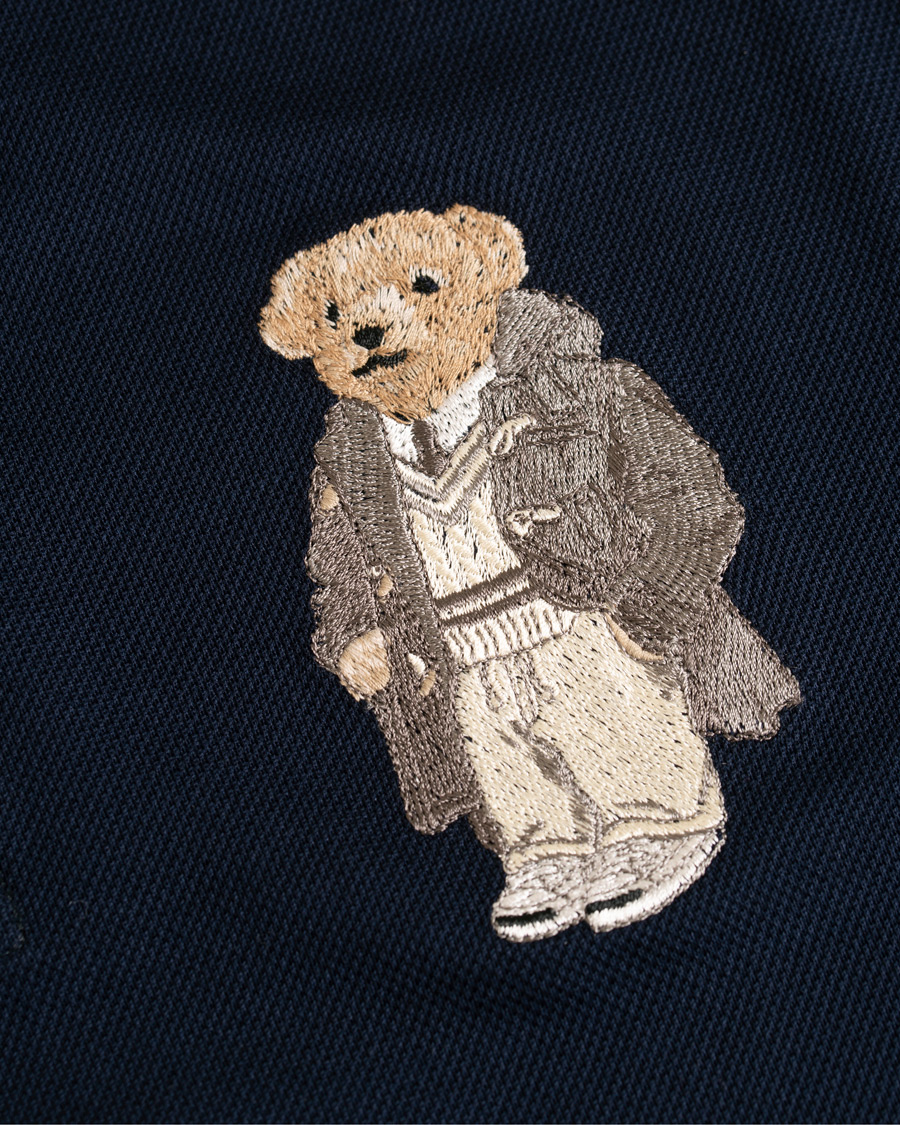 Herre | Pikéer | Ralph Lauren Purple Label | Mercerized Big Bear Polo Classic Chairman Navy