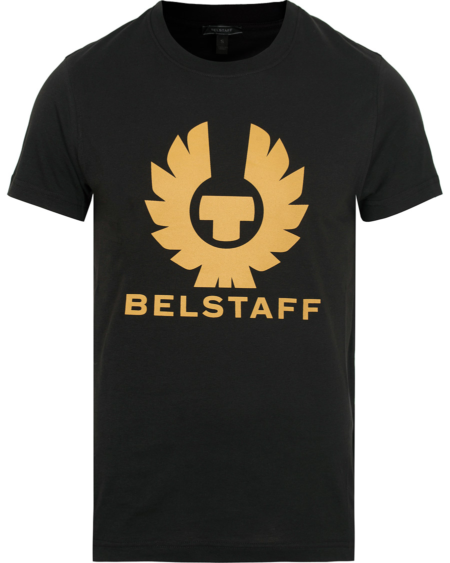 Herre | T-Shirts | Belstaff | Cranstone Logo Crew Neck Tee Black