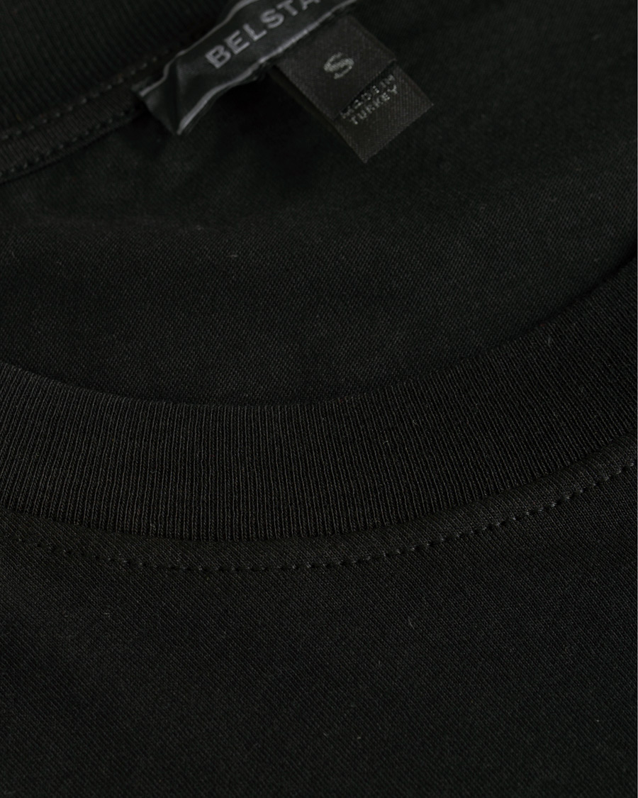 Herre | T-Shirts | Belstaff | Cranstone Logo Crew Neck Tee Black