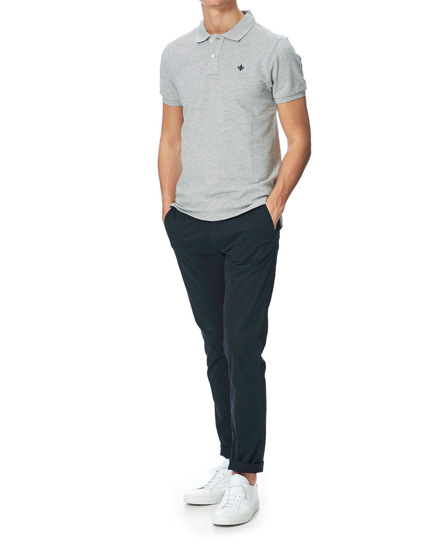 Herre | Pikéer | Morris | New Piqué Grey Melange
