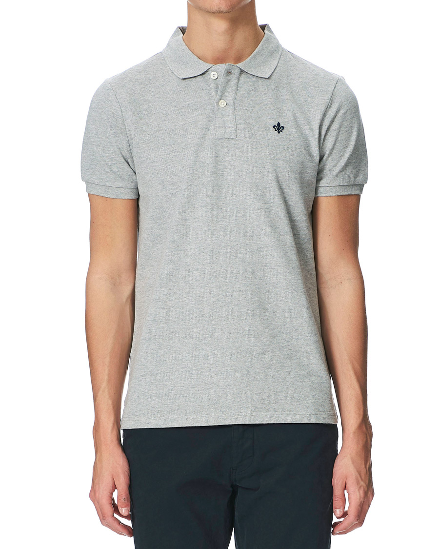 Herre | Pikéer | Morris | New Piqué Grey Melange
