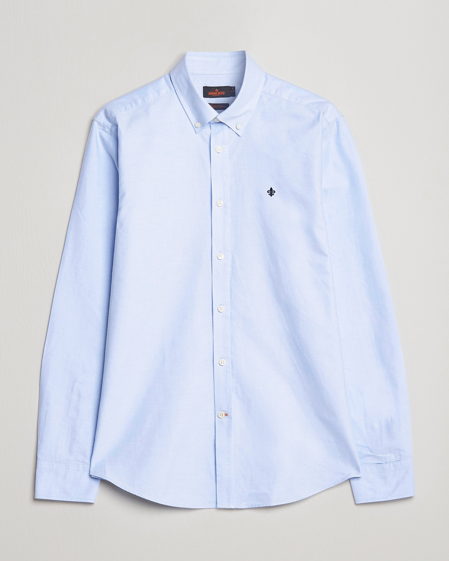 Herre | Skjorter | Morris | Douglas Oxford Shirt Light Blue