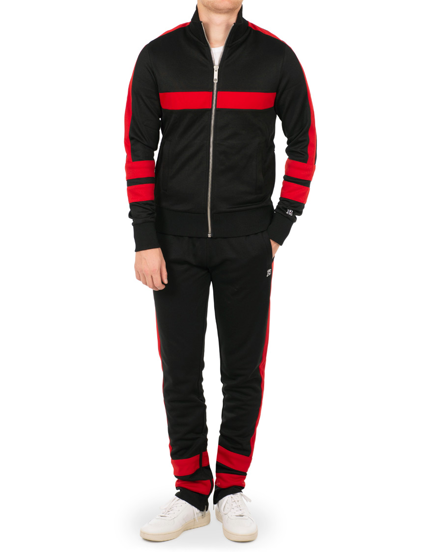 Herre | Gensere | Tommy Hilfiger | Lewis Hamilton Logo Track Jacket Jet Black