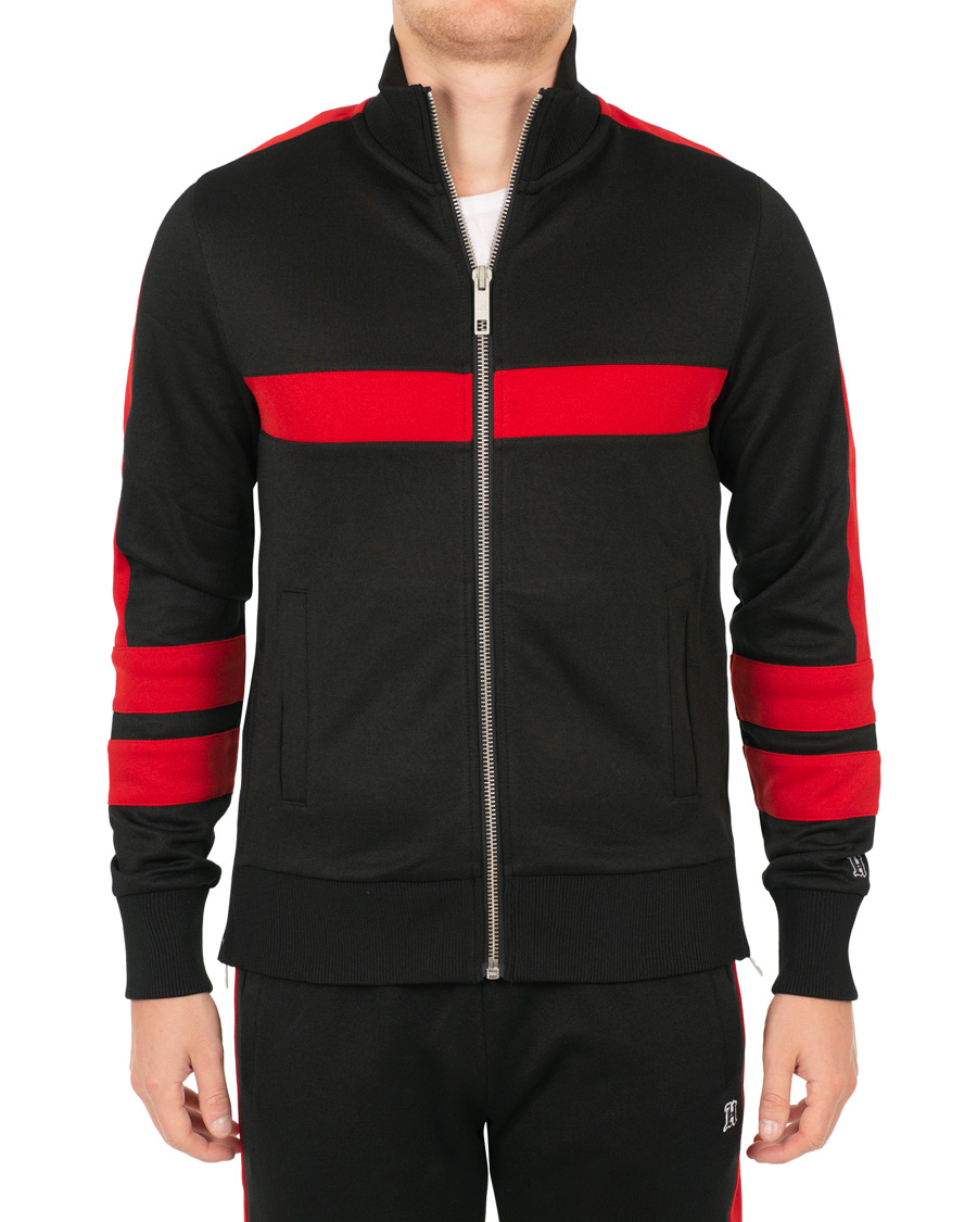 Herre | Gensere | Tommy Hilfiger | Lewis Hamilton Logo Track Jacket Jet Black