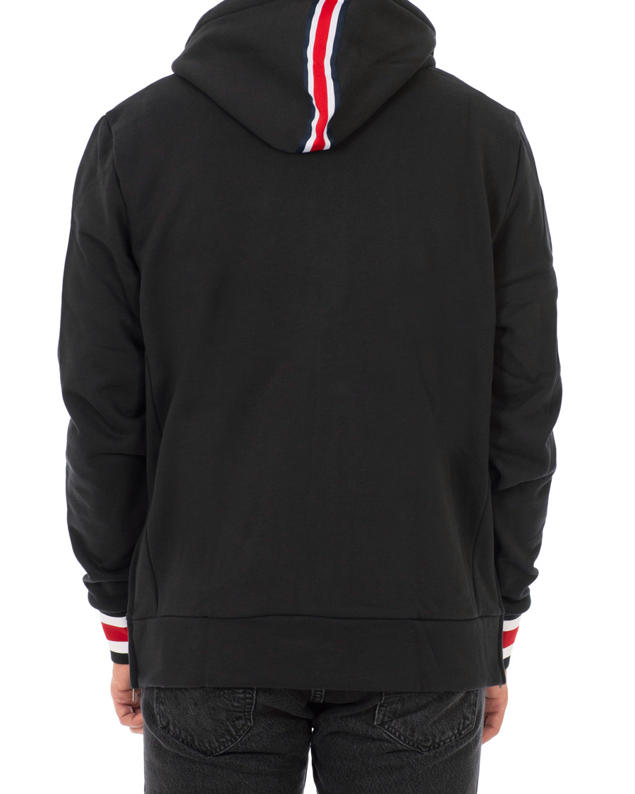 Herre | Gensere | Tommy Hilfiger | Lewis Hamilton Logo Zip Hoodie Jet Black