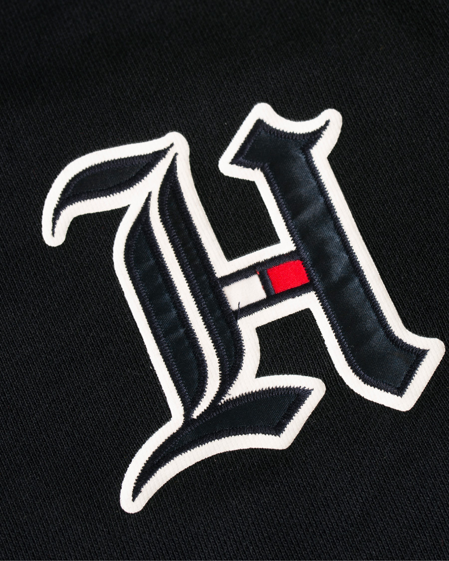 Herre | Gensere | Tommy Hilfiger | Lewis Hamilton Logo Zip Hoodie Jet Black