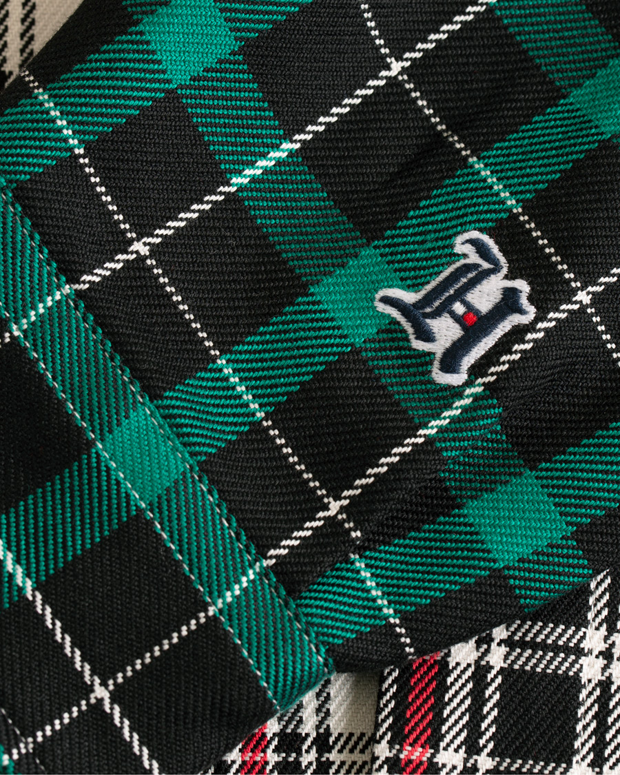 Herre | Gensere | Tommy Hilfiger | Lewis Hamilton Plaid Hoodie Shirt Barbados Cherry