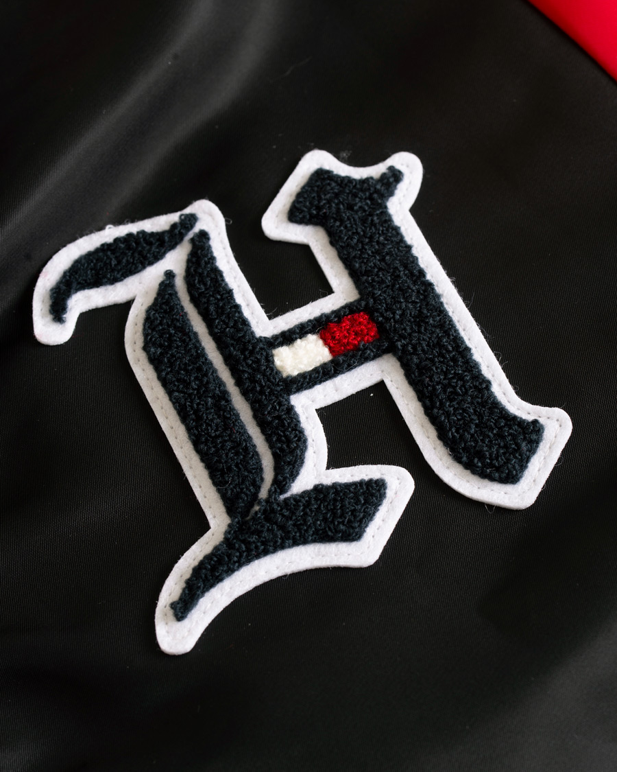 Herre | Jakker | Tommy Hilfiger | Lewis Hamilton Varsity Bomber Jet Black