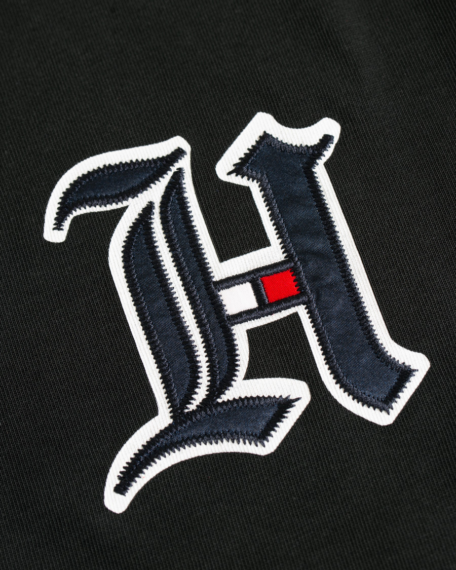 Herre | T-Shirts | Tommy Hilfiger | Lewis Hamilton Logo Tee Jet Black