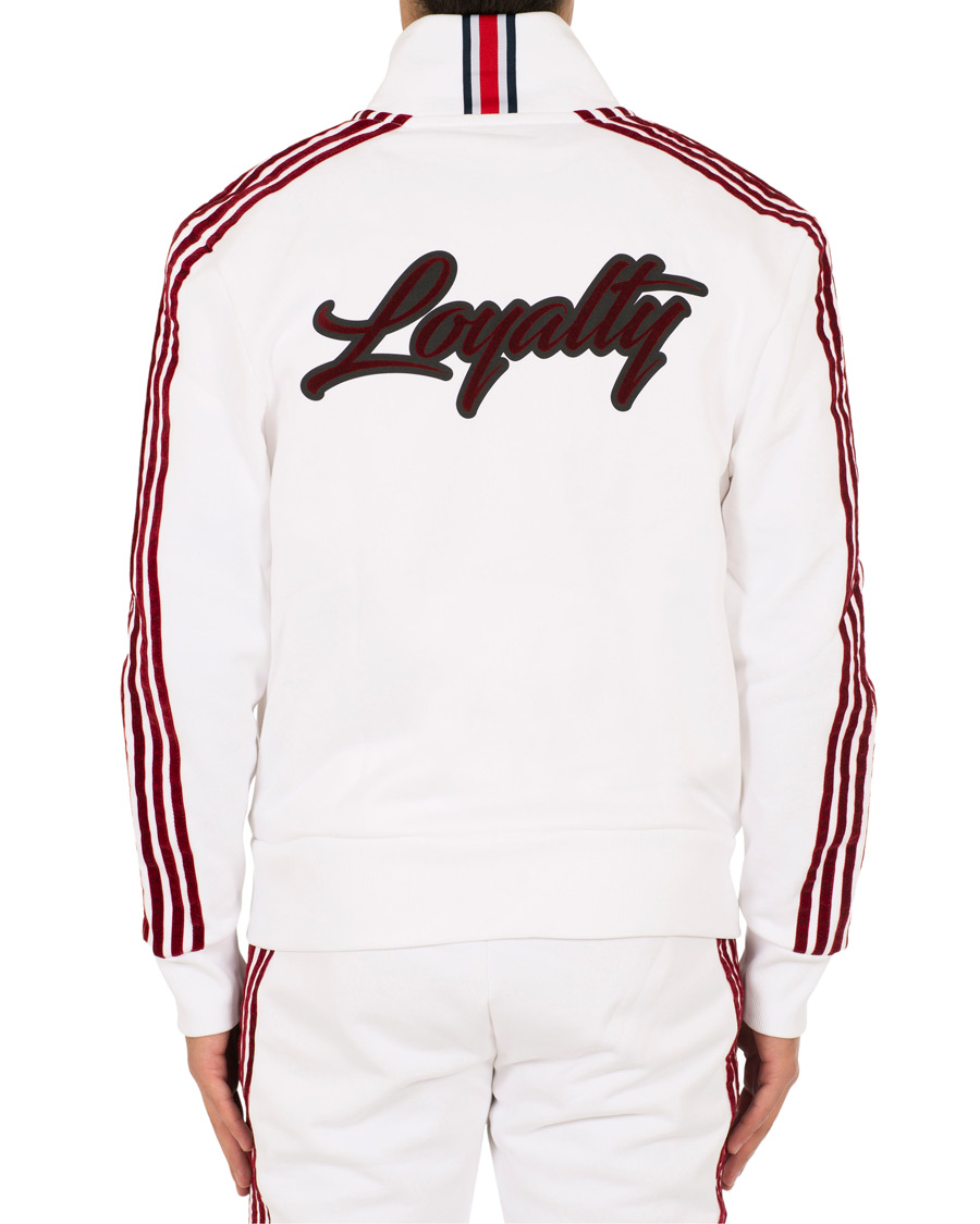 Herre | Gensere | Tommy Hilfiger | Lewis Hamilton Striped Track Jacket Bright White