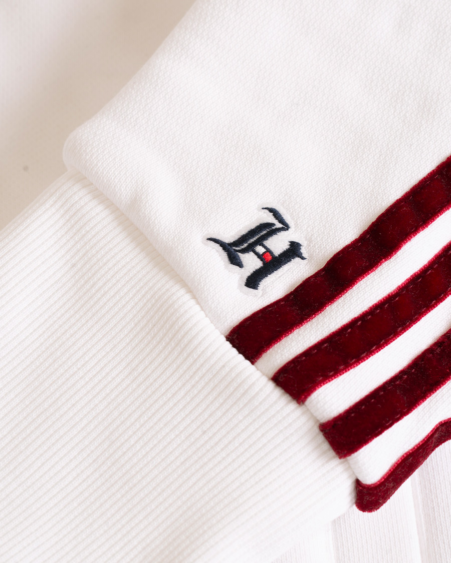 Herre | Gensere | Tommy Hilfiger | Lewis Hamilton Striped Track Jacket Bright White