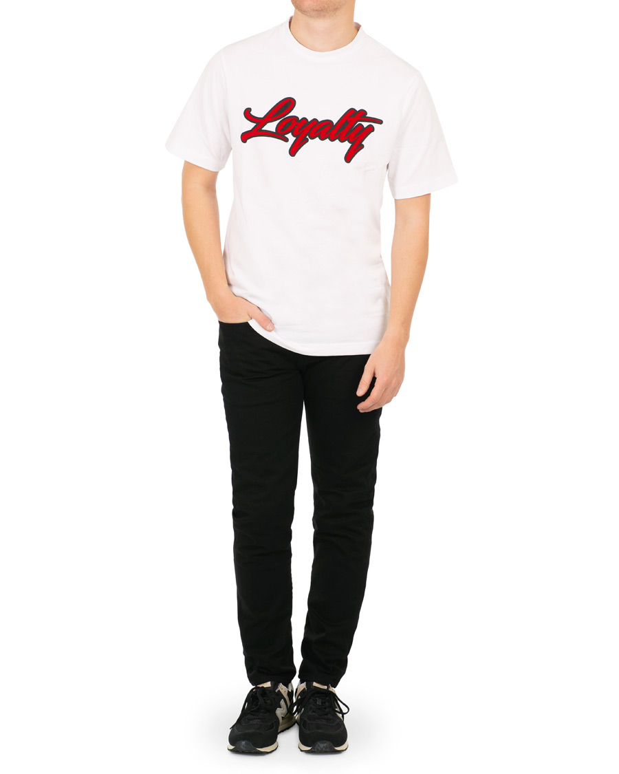 Herre | T-Shirts | Tommy Hilfiger | Lewis Hamilton Loyalty Tee Bright White