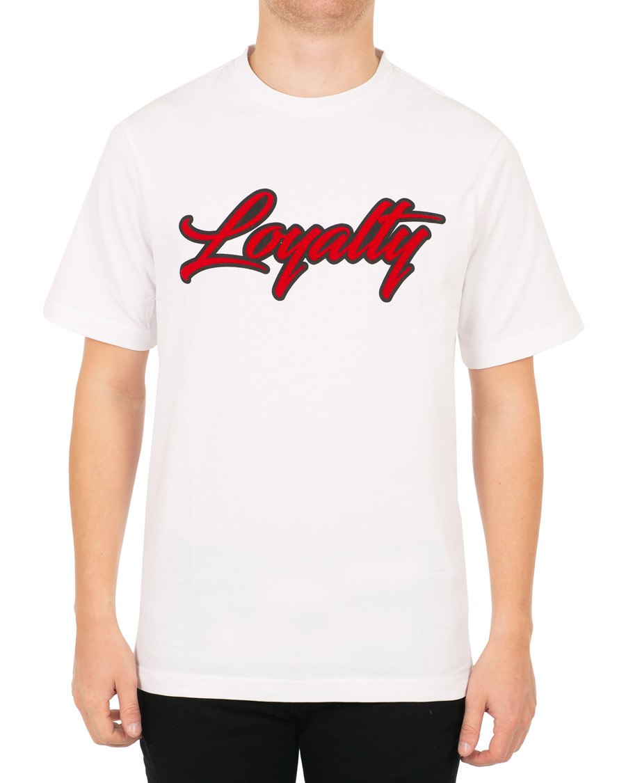 Herre | T-Shirts | Tommy Hilfiger | Lewis Hamilton Loyalty Tee Bright White
