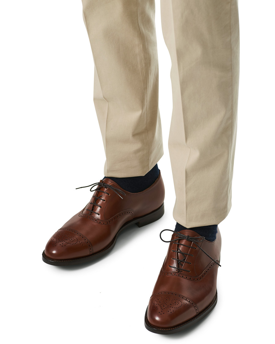Herre | Crockett & Jones Hatton Brogue City Sole Burnished Calf | Crockett & Jones | Hatton Brogue City Sole Burnished Calf