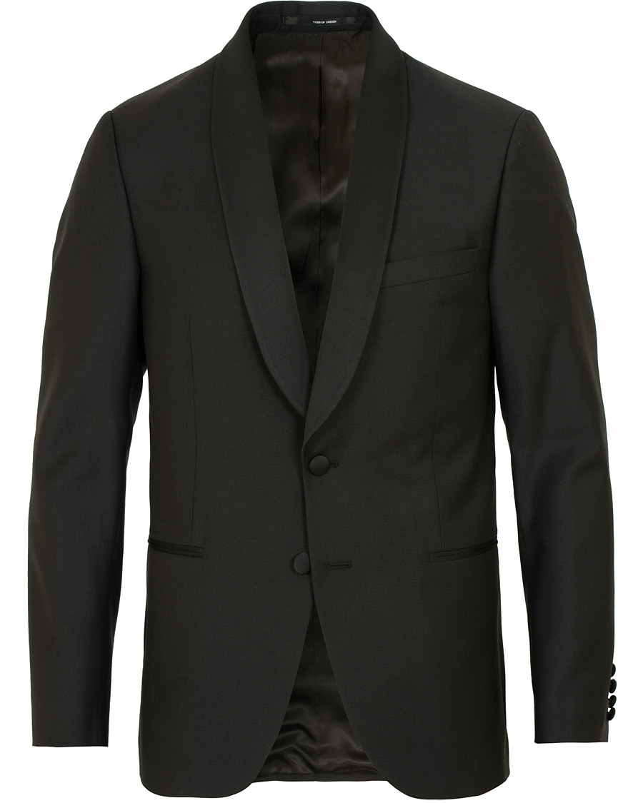 Herre | Dressjakker | Tiger of Sweden | Jinatra Tuxedo Blazer Black