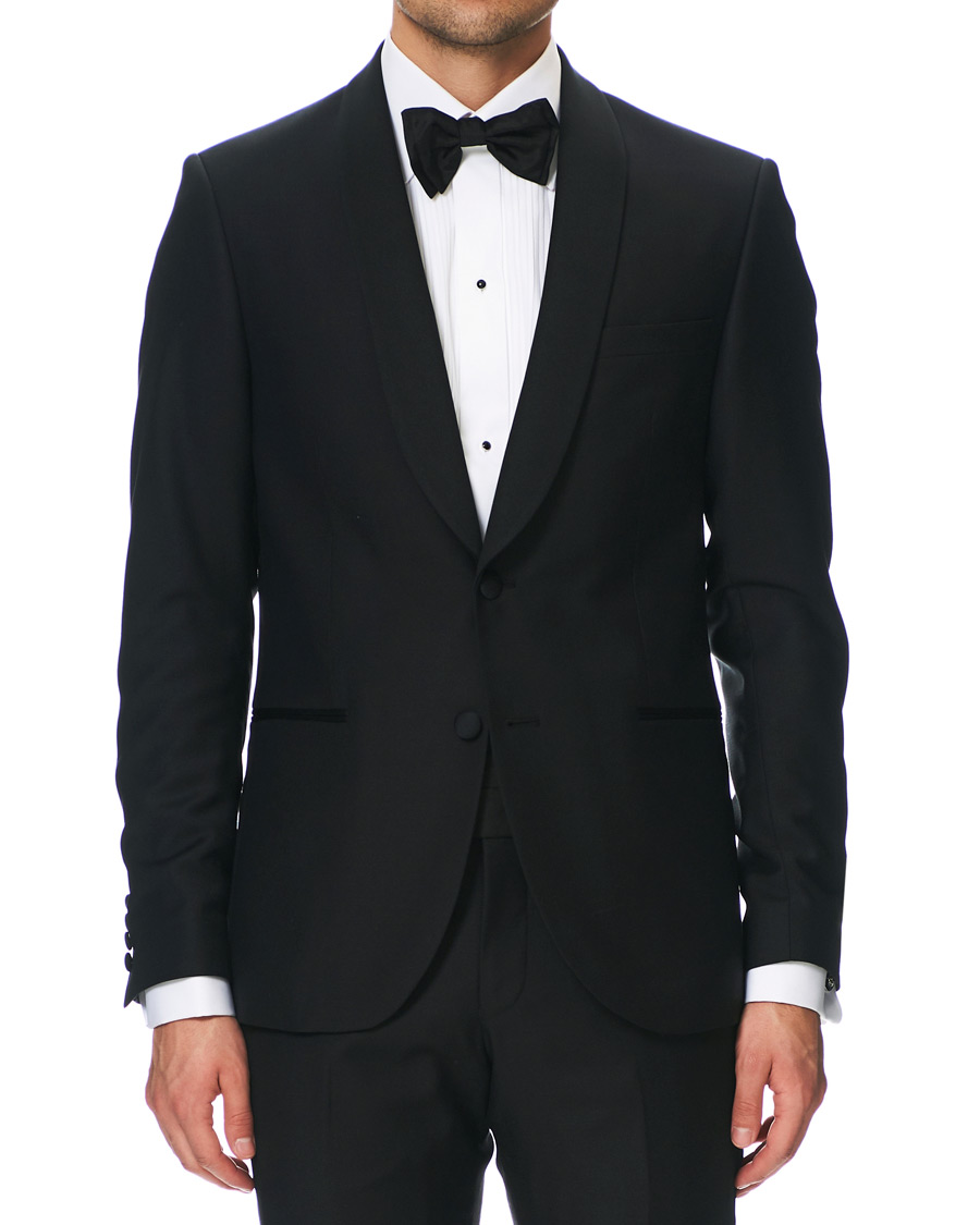 Herre | Dressjakker | Tiger of Sweden | Jinatra Tuxedo Blazer Black