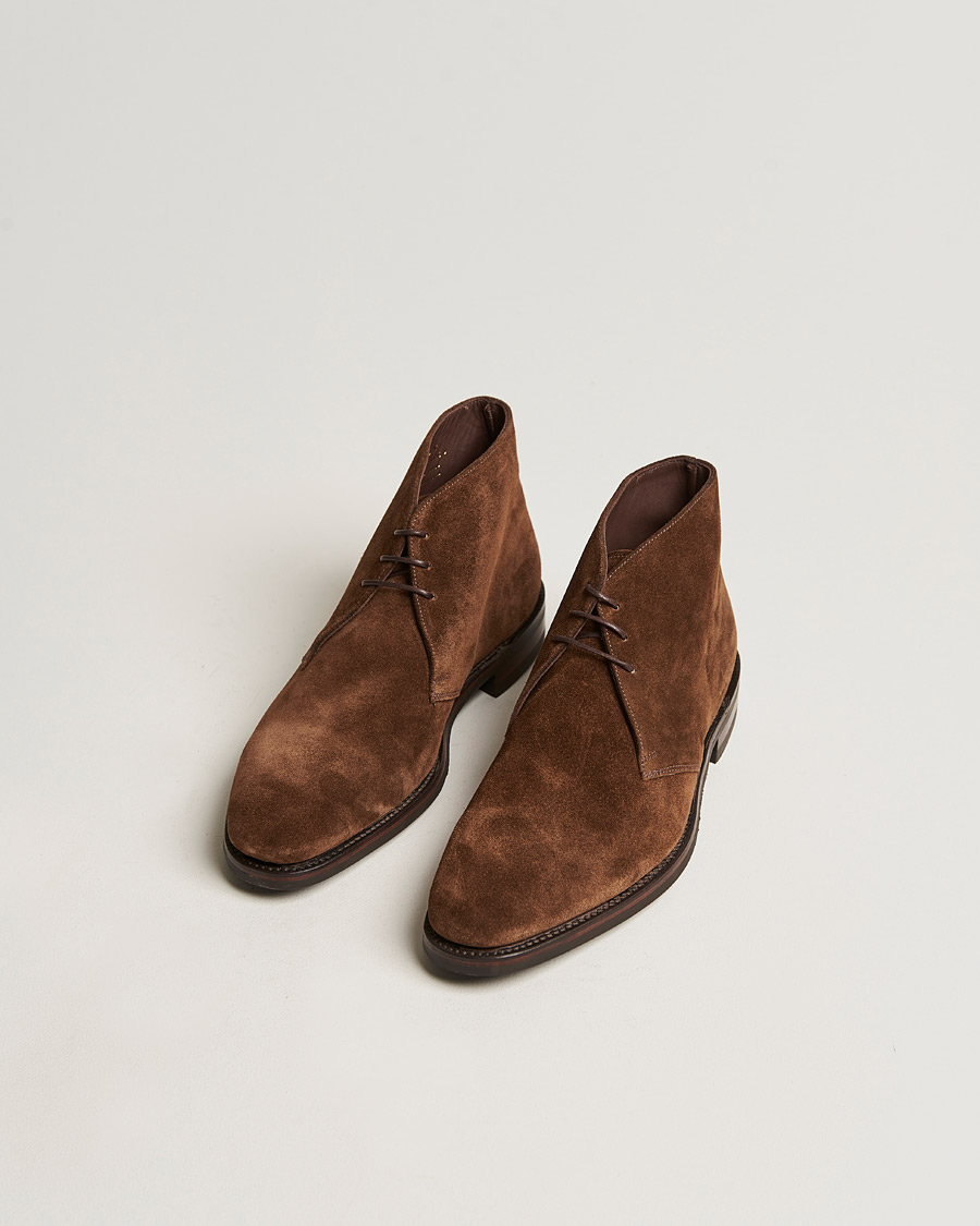 Herre | Sko i mokka | Loake 1880 | Pimlico Chukka Boot Brown Suede