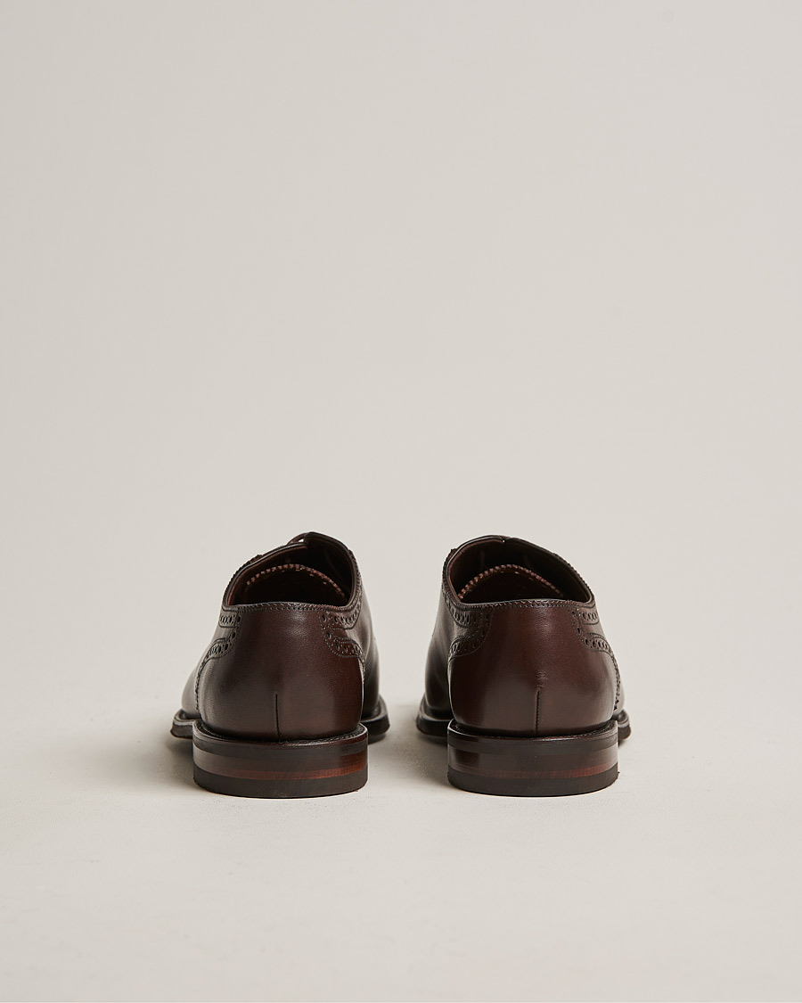 Herre | Brogues | Loake 1880 | Fleet Brogue Shadow Sole Dark Brown Calf