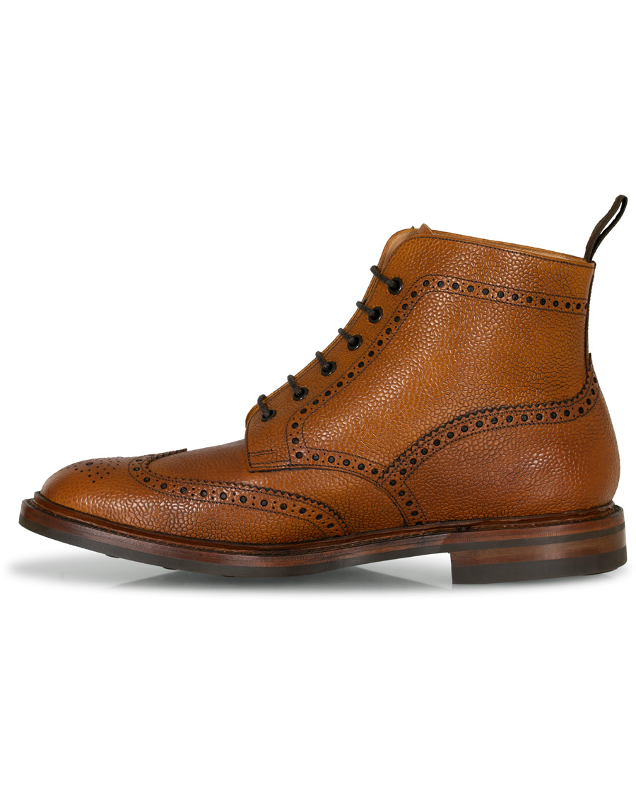 Herre | Loake 1880 Wolf Mahogany Grain Calf | Loake 1880 | Wolf Mahogany Grain Calf