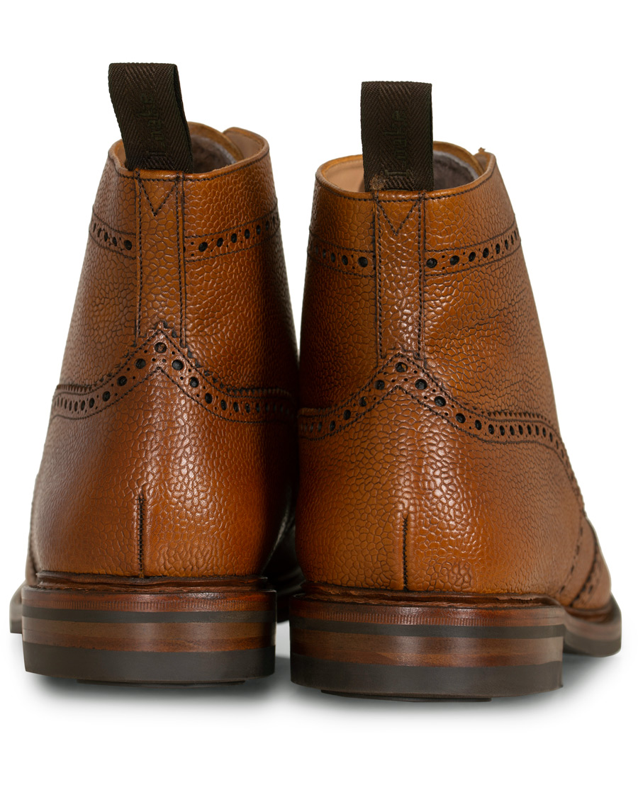 Herre | Loake 1880 Wolf Mahogany Grain Calf | Loake 1880 | Wolf Mahogany Grain Calf