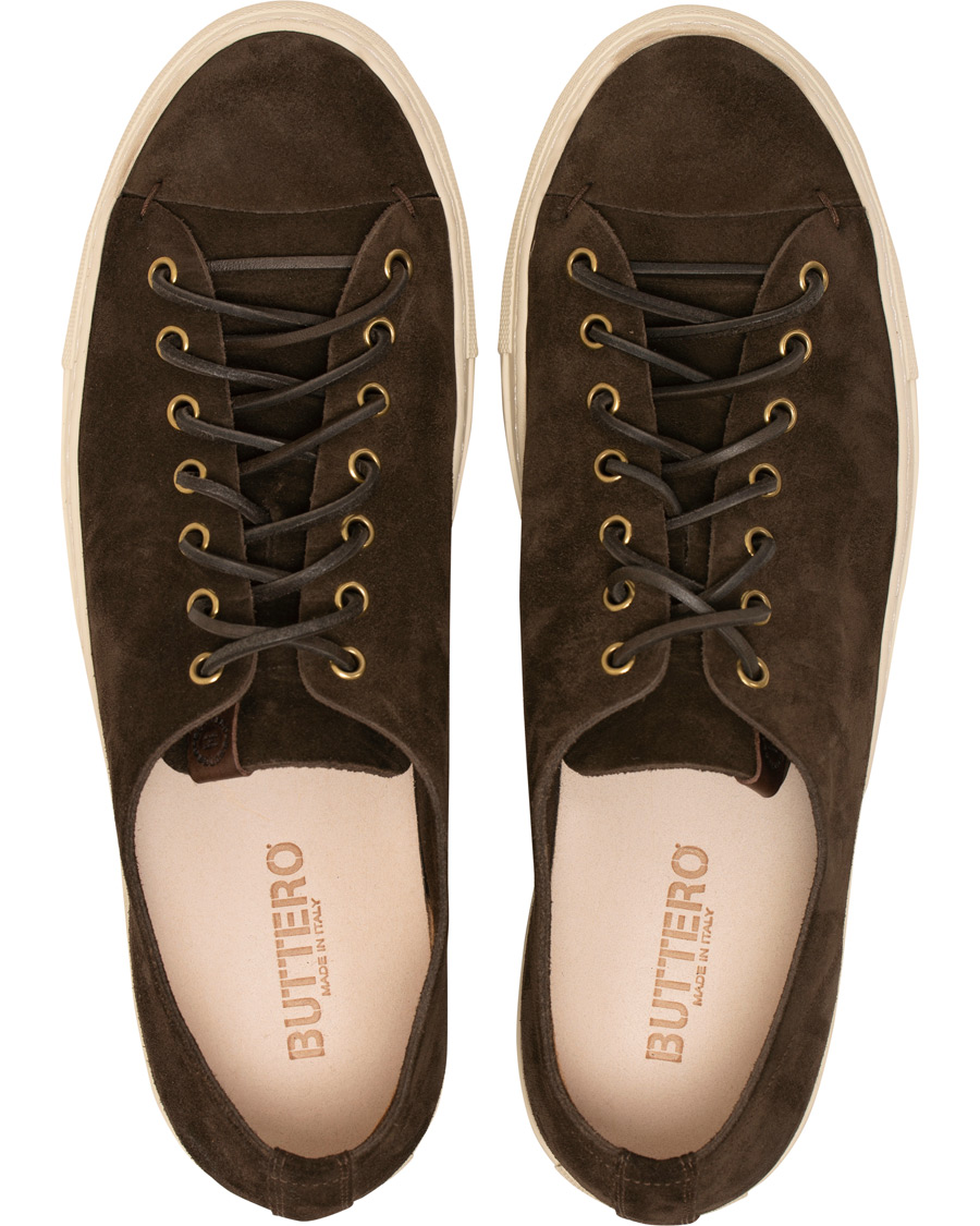 Herre | Sneakers | Buttero | Suede Sneaker Dark Brown 