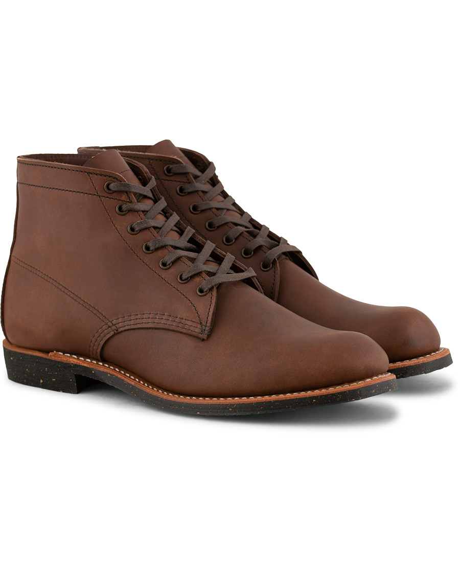 Herre | Red Wing Shoes Merchant Laced Boot Amber Harness Leather | Red Wing Shoes | Merchant Laced Boot Amber Harness Leather
