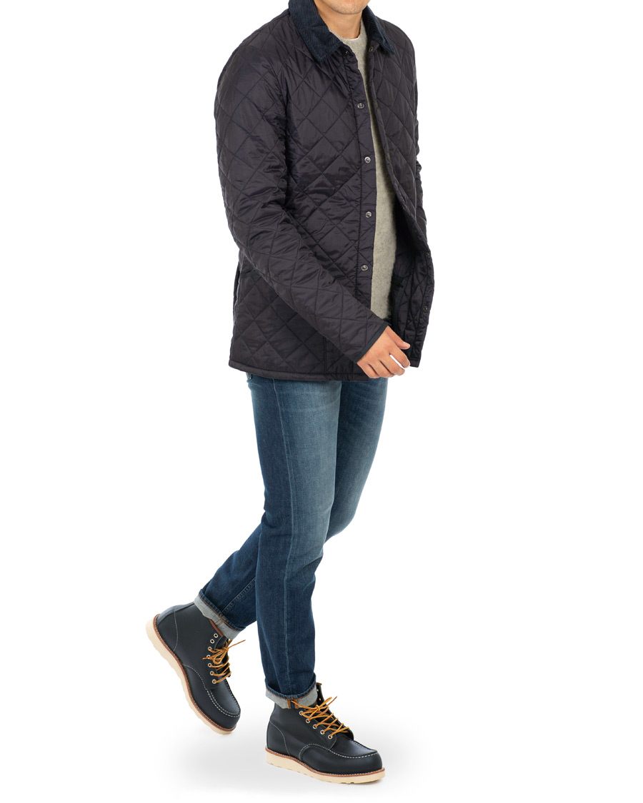 Herre | Red Wing Shoes Moc Toe Boot Navy Portage Leather | Red Wing Shoes | Moc Toe Boot Navy Portage Leather