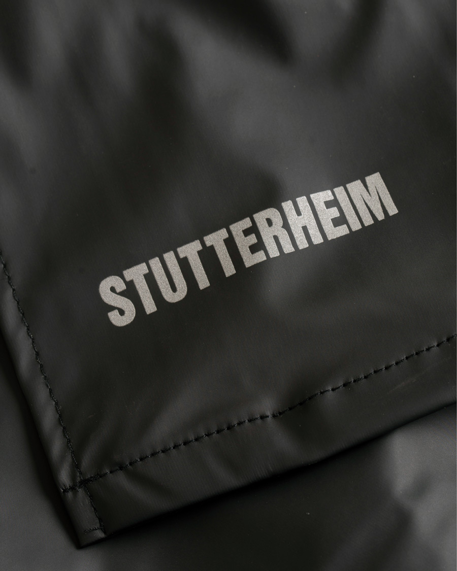 Herre | Jakker | Stutterheim | Stockholm Lightweight Raincoat Black