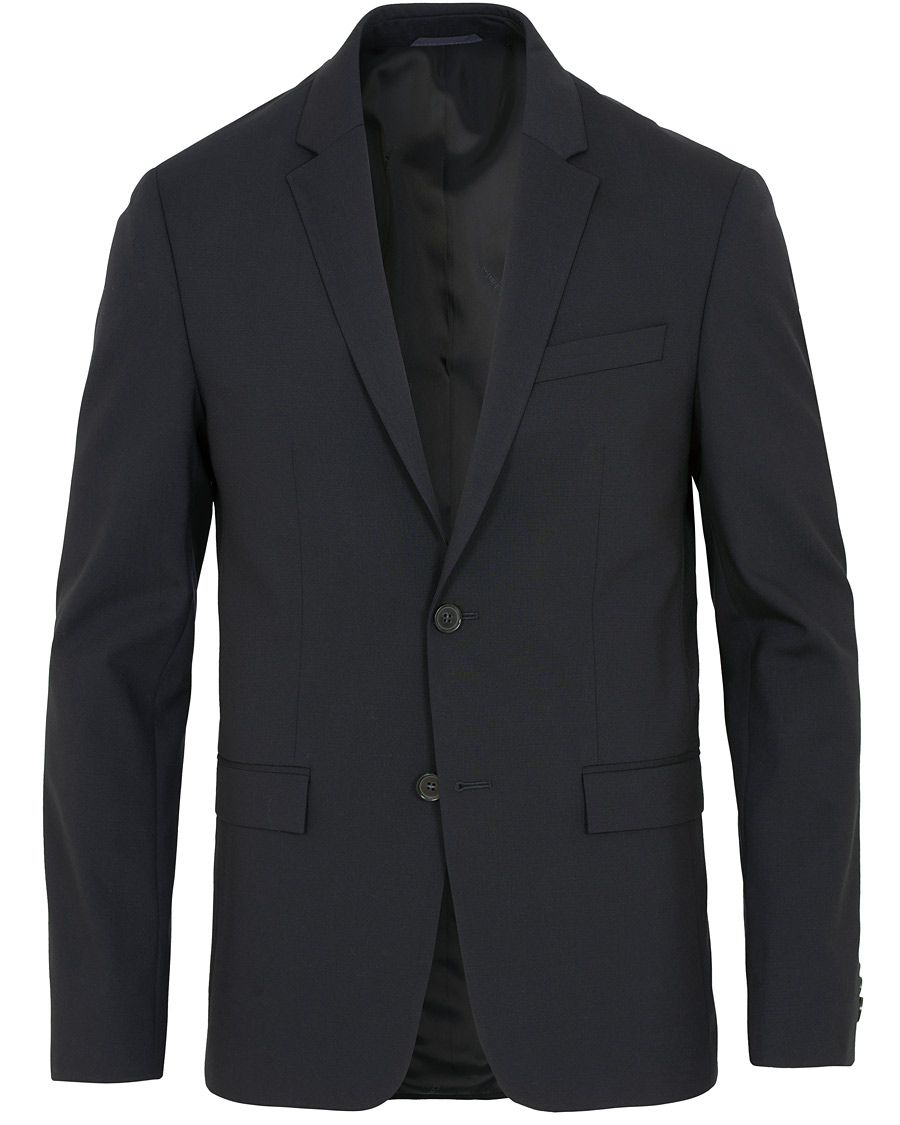 Herre | Dressjakker | Calvin Klein | Wool Stretch Blazer Midnight Navy