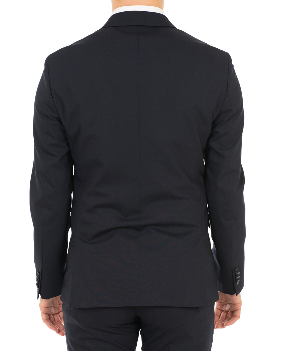 Herre | Dressjakker | Calvin Klein | Wool Stretch Blazer Midnight Navy