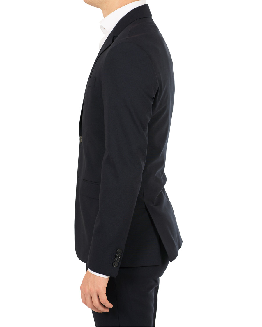 Herre | Dressjakker | Calvin Klein | Wool Stretch Blazer Midnight Navy