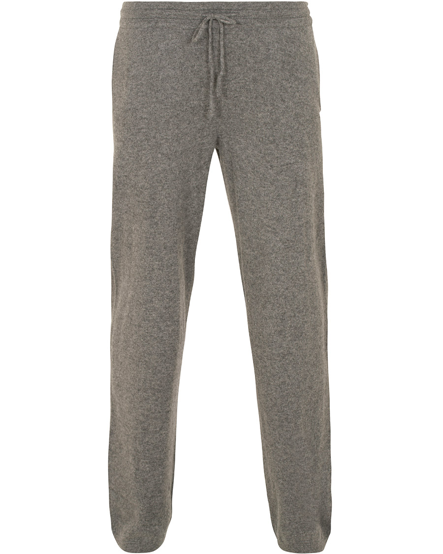 Herre | Bukser | Soft Goat | Cashmere Pants Dark Grey