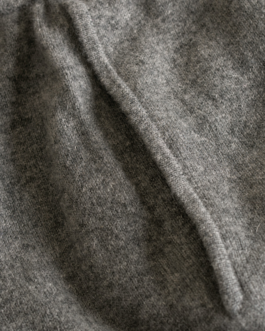Herre | Bukser | Soft Goat | Cashmere Pants Dark Grey