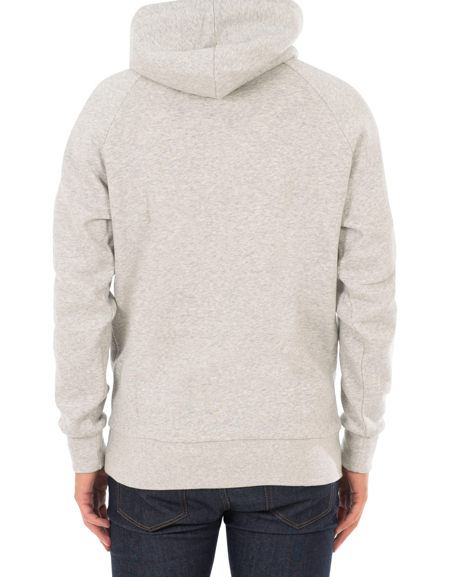 Herre | Gensere | A Day's March | Hoodie Sweatshirt Grey Melange