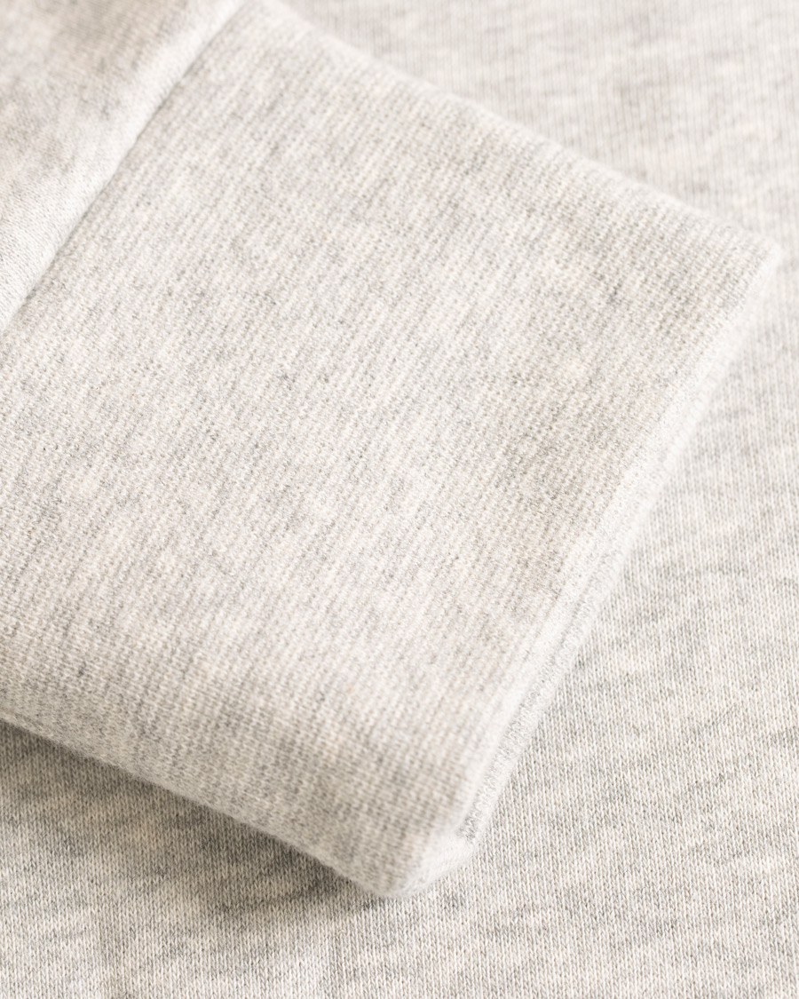 Herre | Gensere | A Day's March | Hoodie Sweatshirt Grey Melange