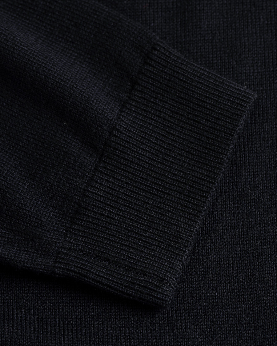 Herre | Gensere | A Day's March | Merino Polo Navy