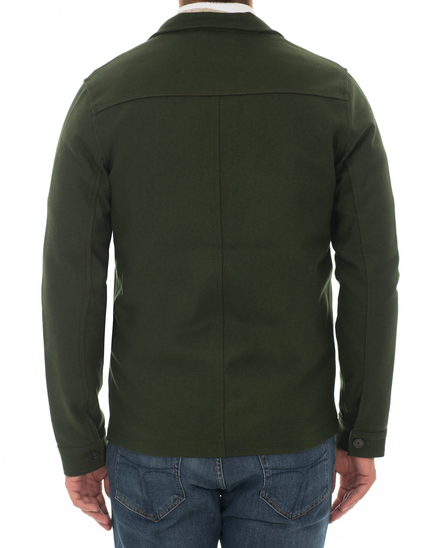 Herre | Jakker | A Day's March | Original Overshirt Wool Jacket Army