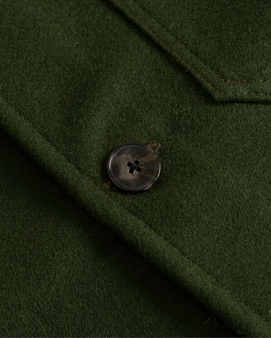 Herre | Jakker | A Day's March | Original Overshirt Wool Jacket Army